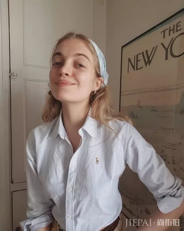 有点帅的法式风格怎么穿？学学这位漂亮博主吧