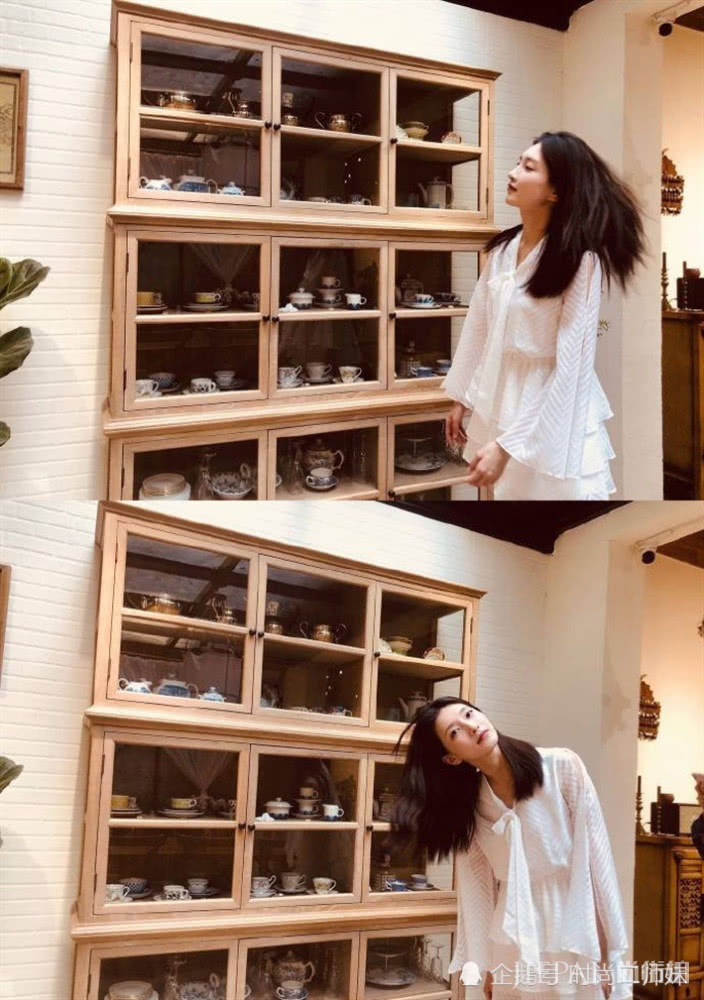 江疏影穿连体裤接地气,但怎么看都是白富美
