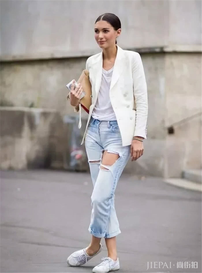 夏天穿更时髦好穿的锥形裤,轻松修饰你的腿型