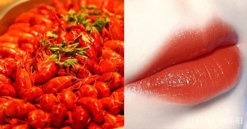 和闺蜜大吃一顿小龙虾后,我拥有了最潮唇色