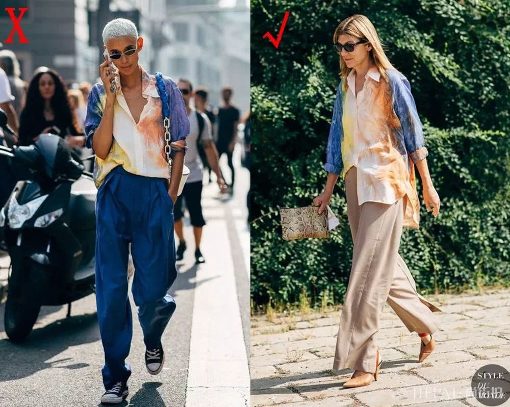 衬衫这样穿,显瘦又好看