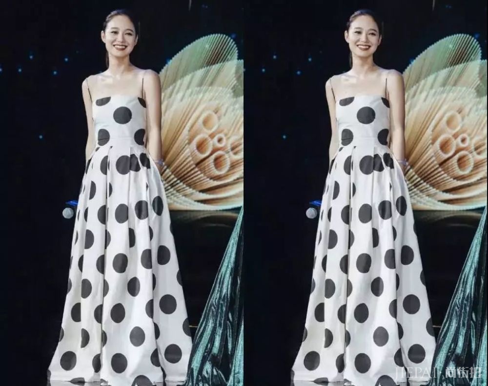 圆点夏天穿最好，女人衣橱必备单品