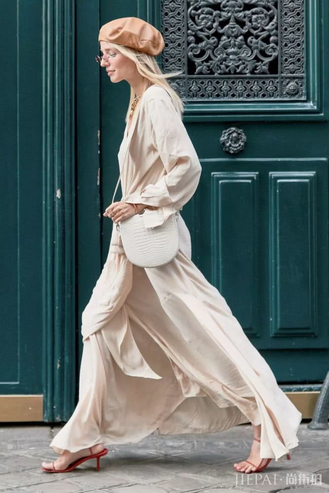 衬衫这样穿,显瘦又好看