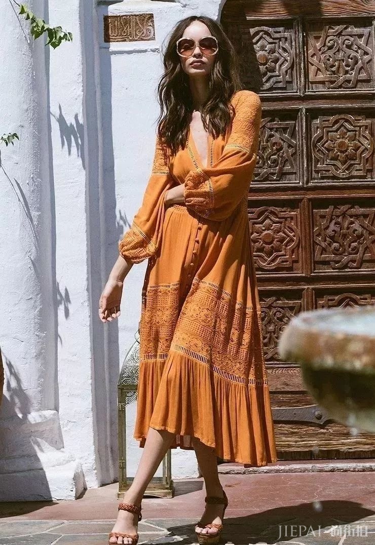 夏天穿啥又美又仙，穿一条裙子当然最美啦！