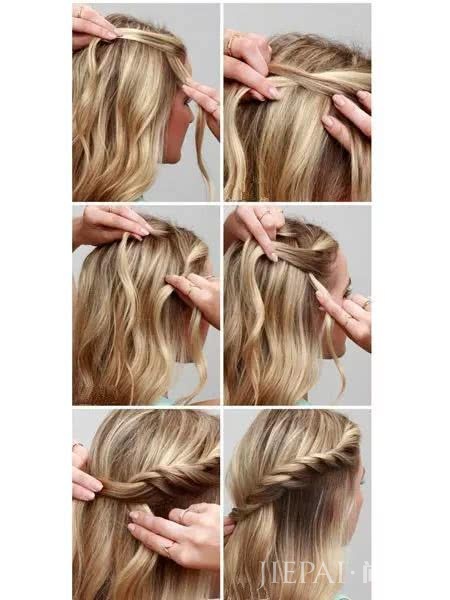 一看就会的仙女编发,这三款特别适合夏日