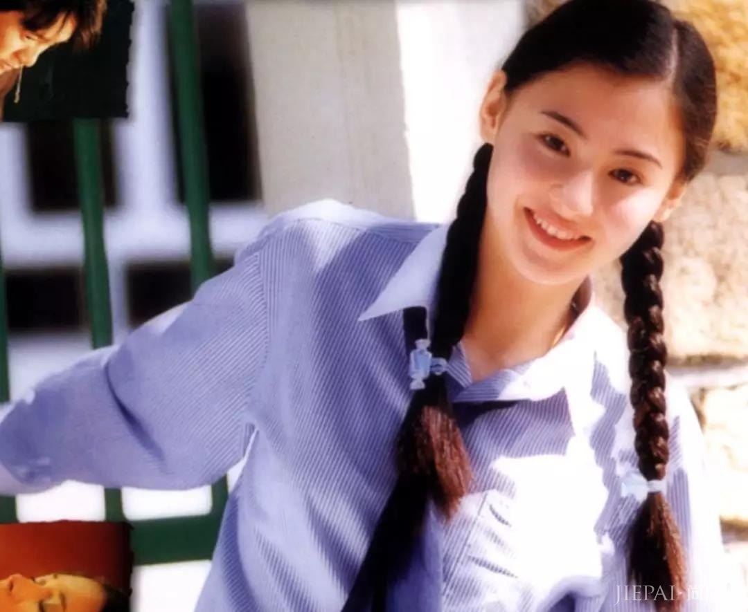 张柏芝20年前的造型曝光，异域少女画风美得惊心动魄