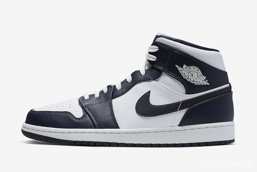 有YEEZY的地方不能没有AJ!Air Jordan 1 Mid黑曜石配色曝光!