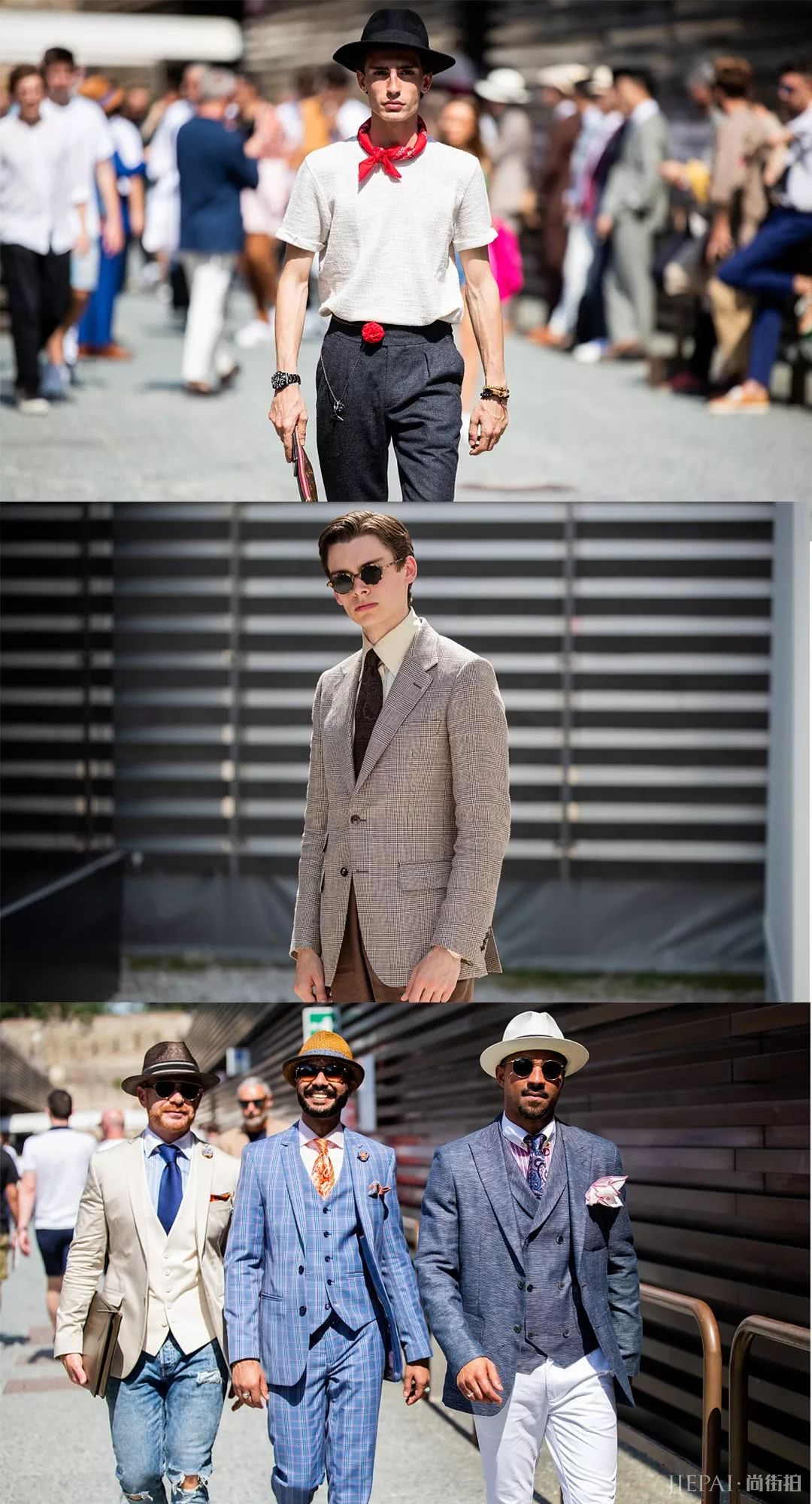 全世界最会穿西装的男人集体出动 街拍的这些时髦大叔们太A了吧