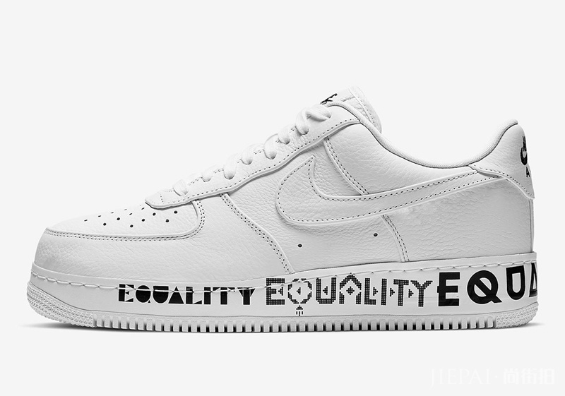 这真的不是客制版本?NIKE AIR FORCE 1 “Equality”配色释出!