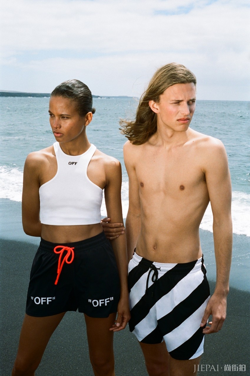 谁说泳装一定要花花绿绿!Off-White x Vilebrequin最新设计堪称用色典范!