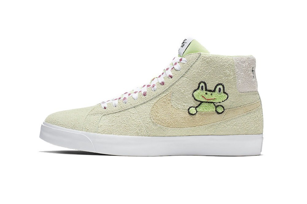 趣味青蛙来袭!Blazer Mid 新款/Frog Skateboards x Nike SB 联名