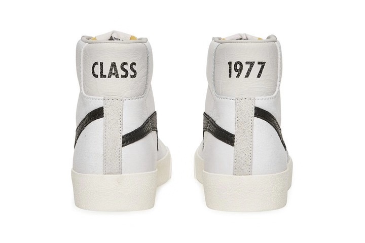 “反勾”设计的大势趋势?这款Nike Blazer Mid x Slam Jam联乘系列,你看如何?