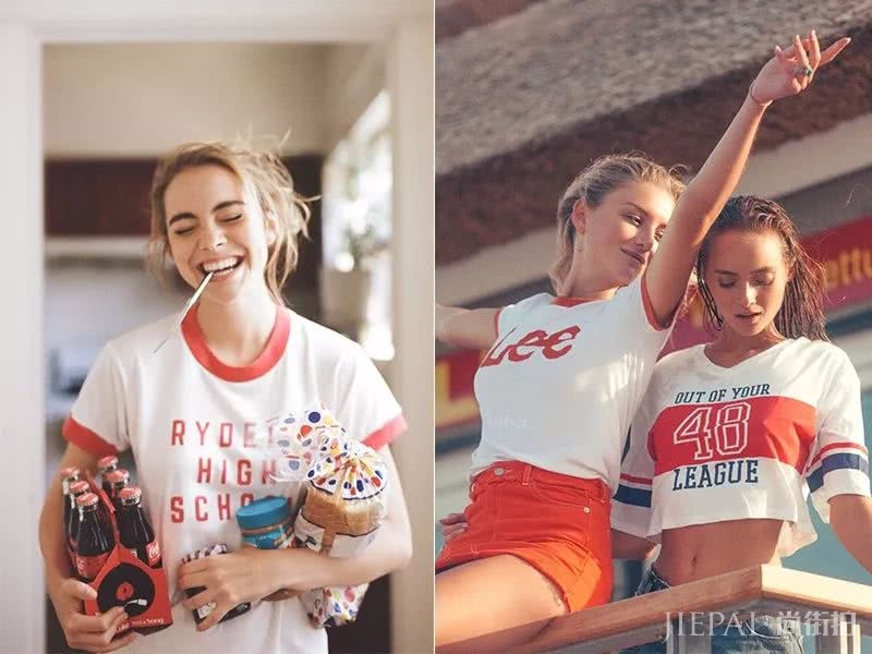 T恤搭配阔腿裤,2019最省事的时尚套路