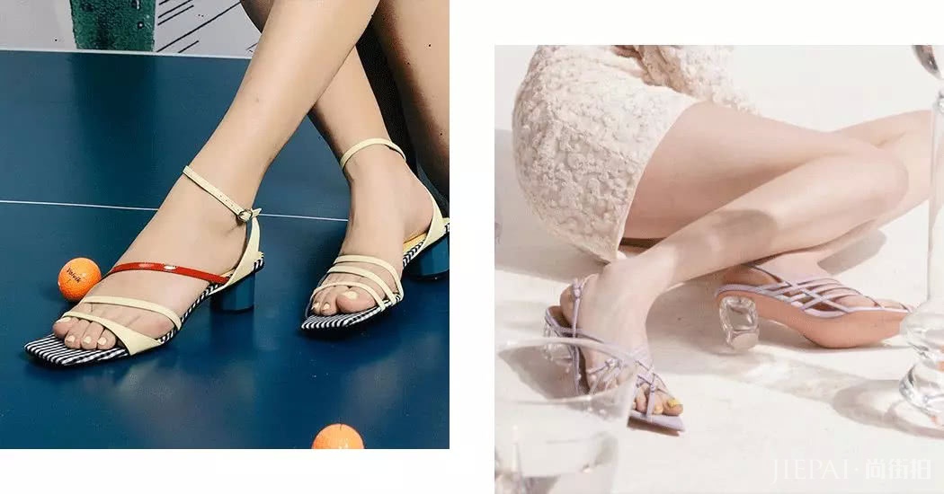 今年最火的细带凉鞋,怎么搭最好看都帮你们看好了