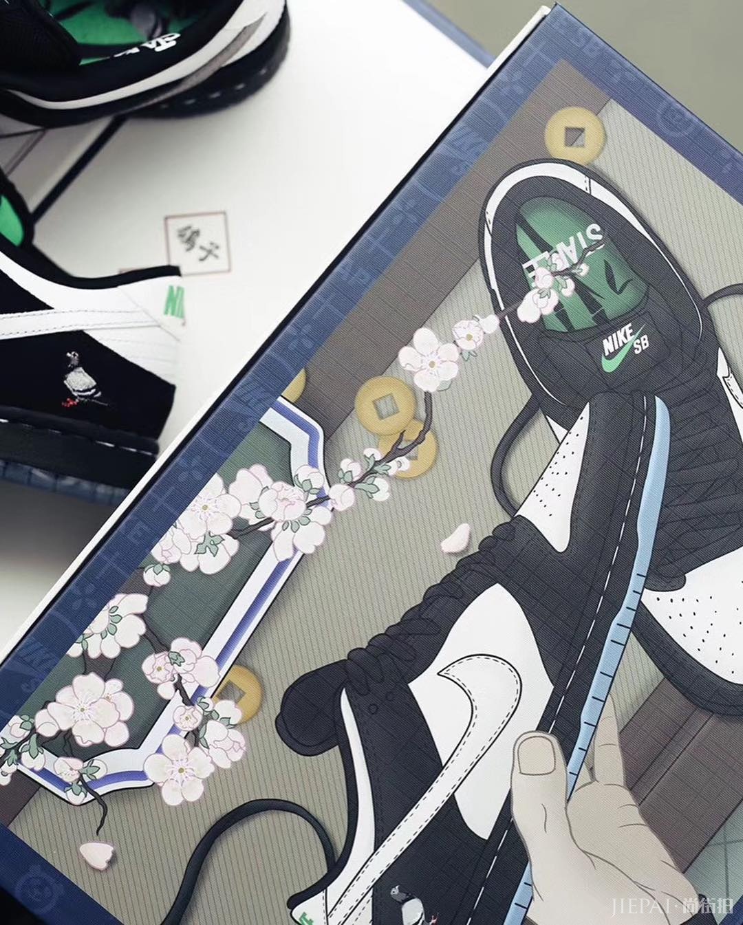 这是什么神仙鞋盒?!Jeff Staple x Nike SB Dunk Low Panda Pigeon鞋盒赏析