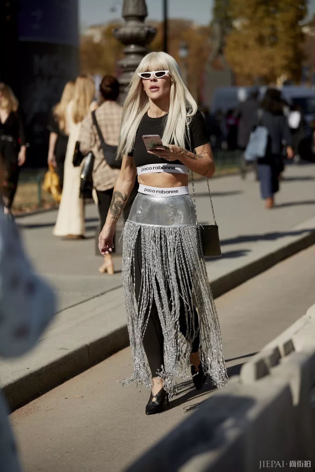 欧美街拍，夏天的各种仙女半裙太好看