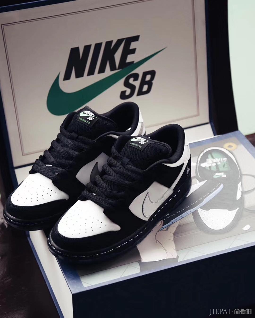 这是什么神仙鞋盒?!Jeff Staple x Nike SB Dunk Low Panda Pigeon鞋盒赏析