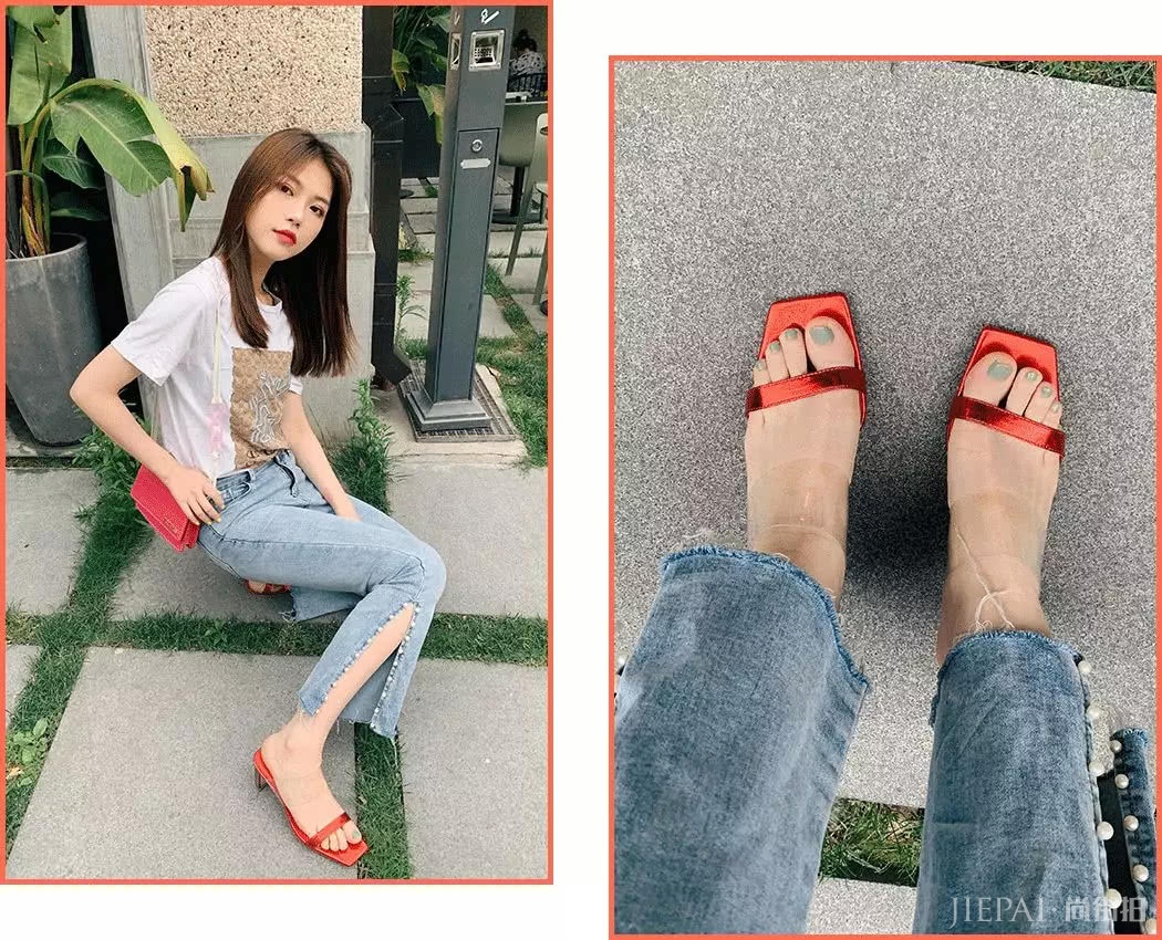 今年最火的细带凉鞋,怎么搭最好看都帮你们看好了