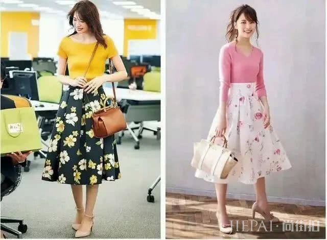 告别职场刻板，清新夏季通勤风穿搭很温柔很女人