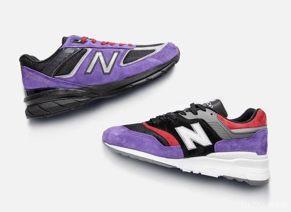 猛龙配色加持!New Balance 990v5 & 997打造冠军款!