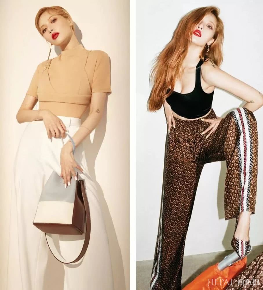 短上衣搭配高腰下装显瘦5斤显高10公分