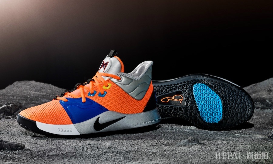 登月鞋来啦!保罗·乔治个人第三款签名鞋PG3!