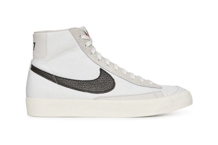 “反勾”设计的大势趋势?这款Nike Blazer Mid x Slam Jam联乘系列,你看如何?