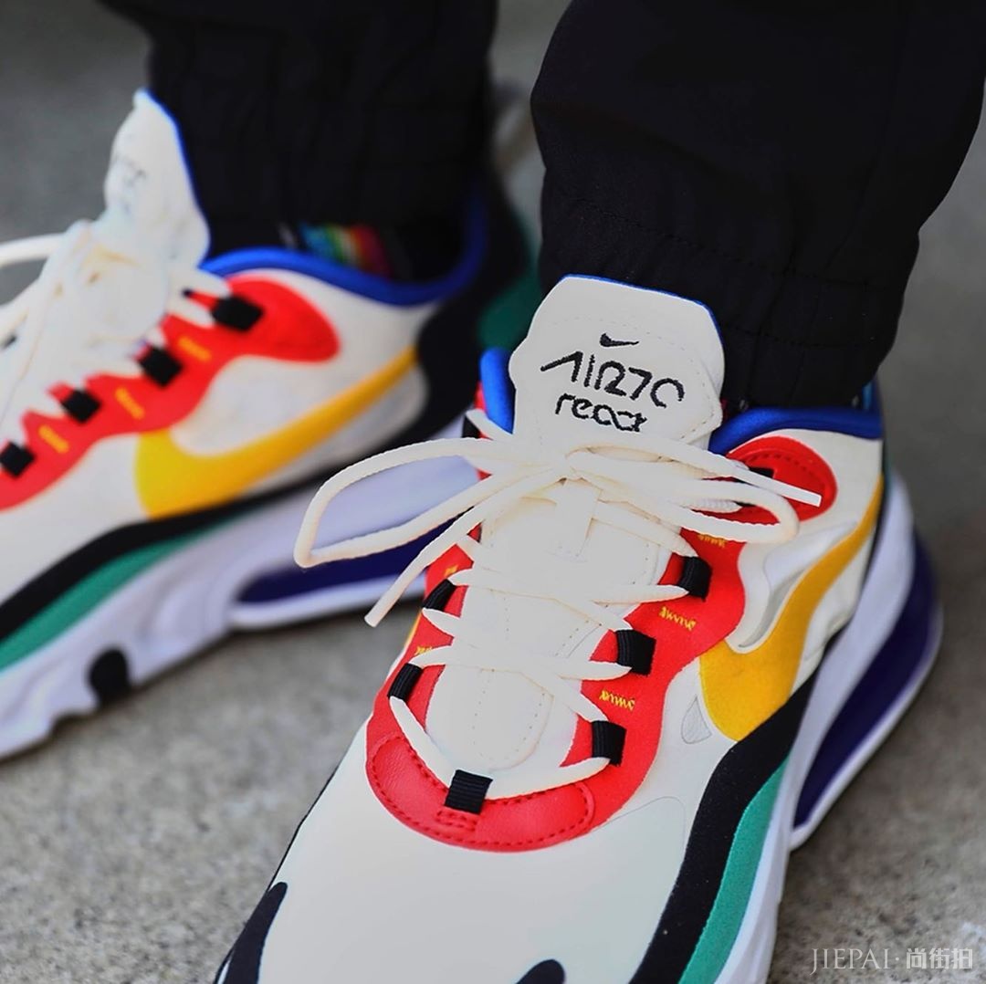 周杰伦上脚,这款NIKE Air Max 270 React 你也可以拥有!