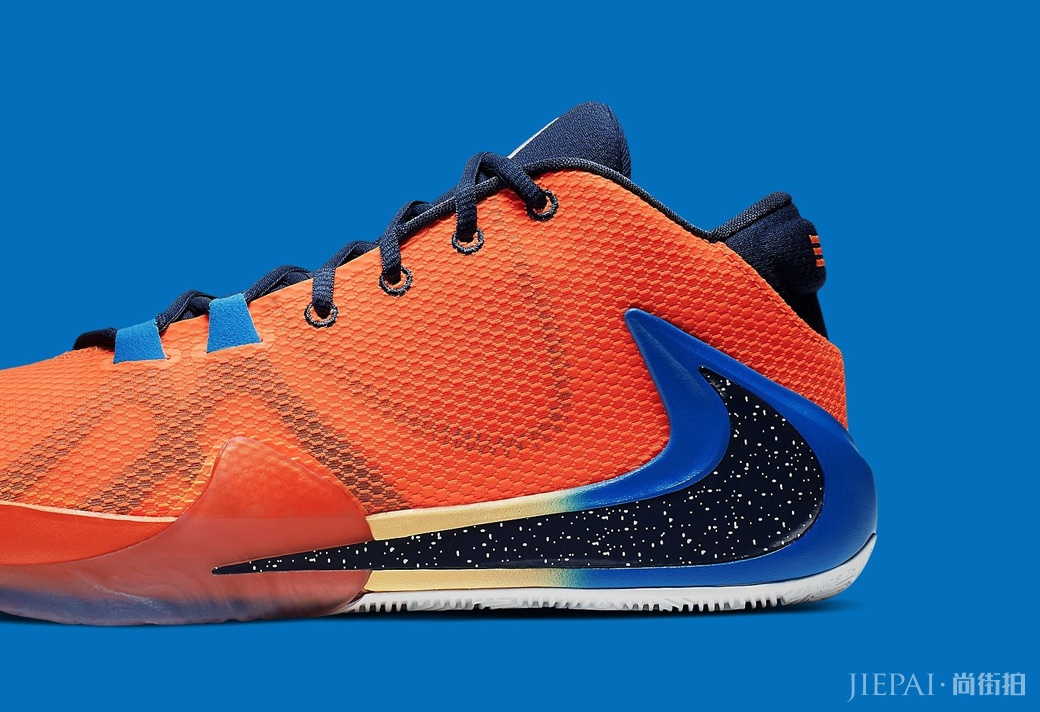 橙色款Nike Zoom Freak 1也来啦!字母哥签名鞋月底发售!