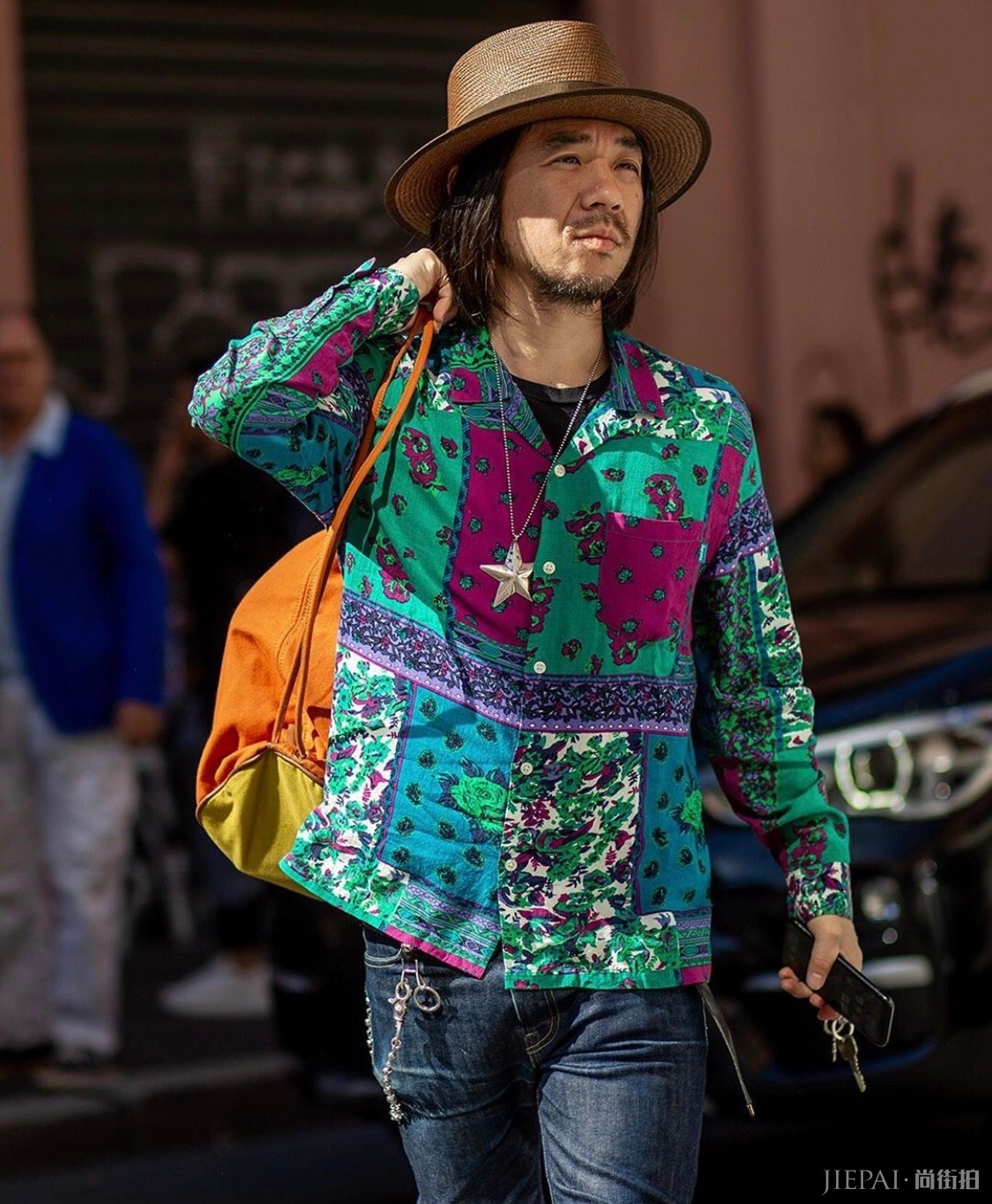 行走的教科书！米兰时装周时尚达人教你玩转街头穿搭！