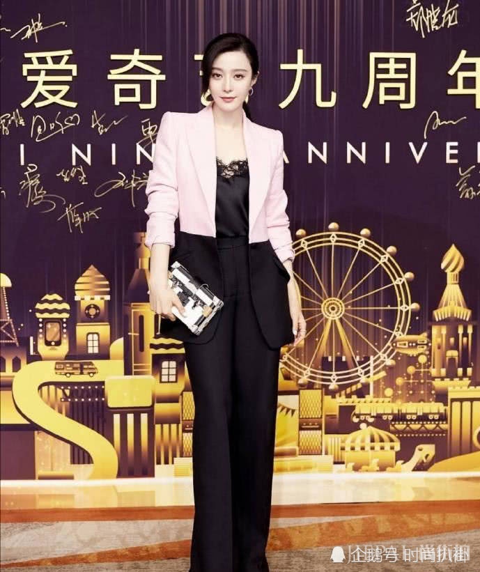 范冰冰低调也能slay全场,全黑造型依旧霸气