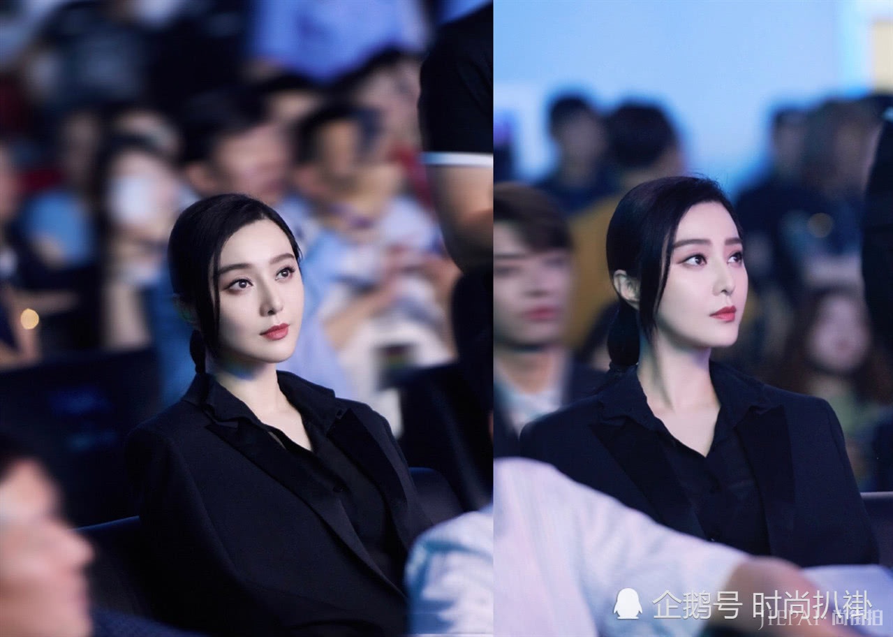 范冰冰低调也能slay全场,全黑造型依旧霸气