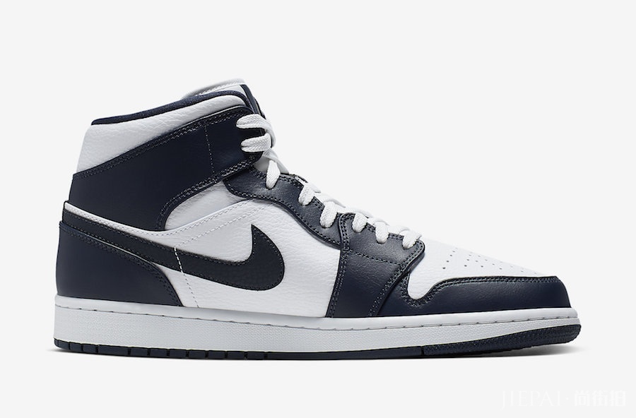 有YEEZY的地方不能没有AJ!Air Jordan 1 Mid黑曜石配色曝光!