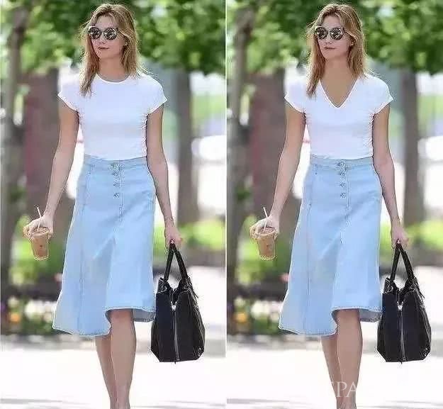 女生夏天穿T恤记住“三不要”,不然不仅没品位还会很尴尬哦