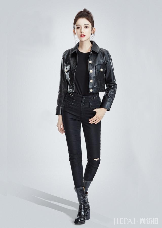 娜扎拍杂志太高级,时尚表现力绝对满分