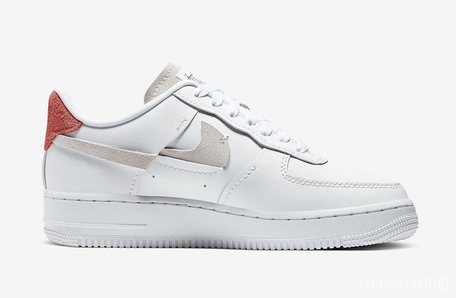 Nike Air Force 1“断钩”又来啦!自主设计解构风格更明显!