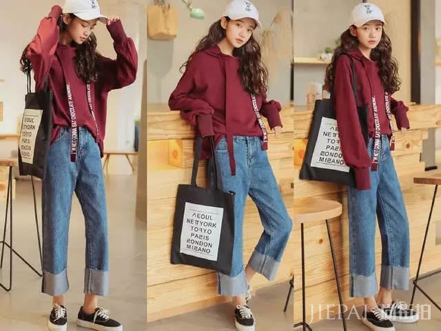 微胖女生怎么穿阔腿裤好看？这4种搭配照着穿超显瘦