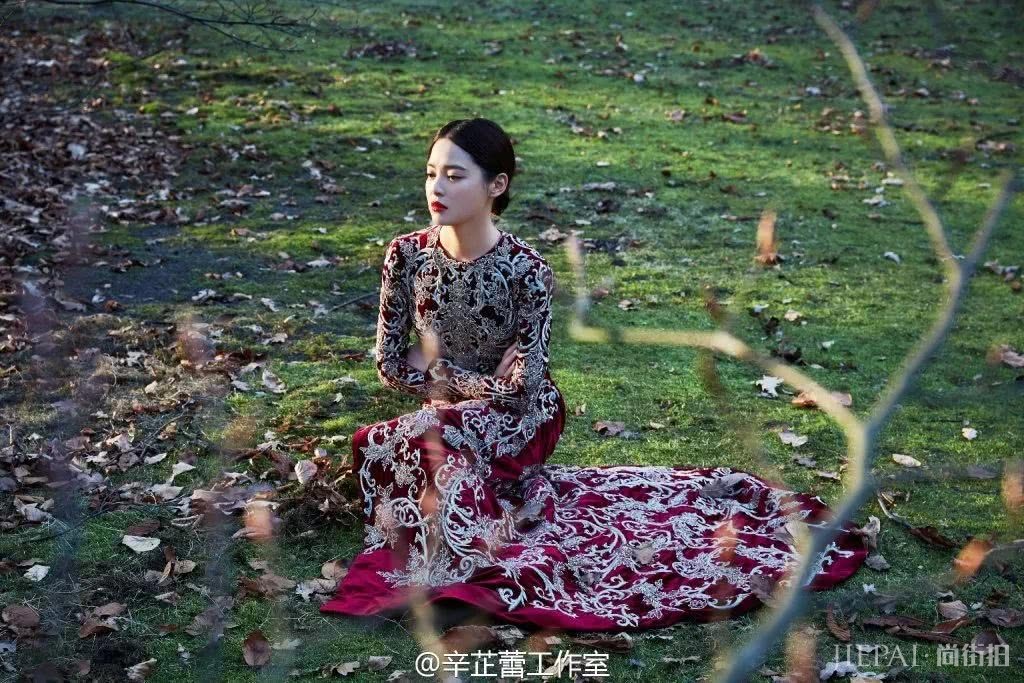 辛芷蕾上海电影节新造型slay全场,这么美,上热搜没得说