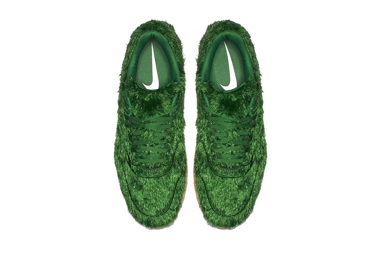 草皮做鞋身?这双NIKE Air Max 1有点意思!
