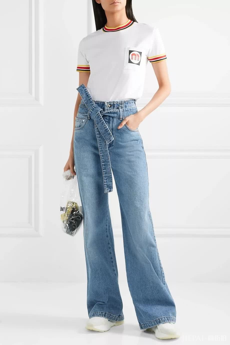 有的人表面看上去很高 其实都靠这条裤子