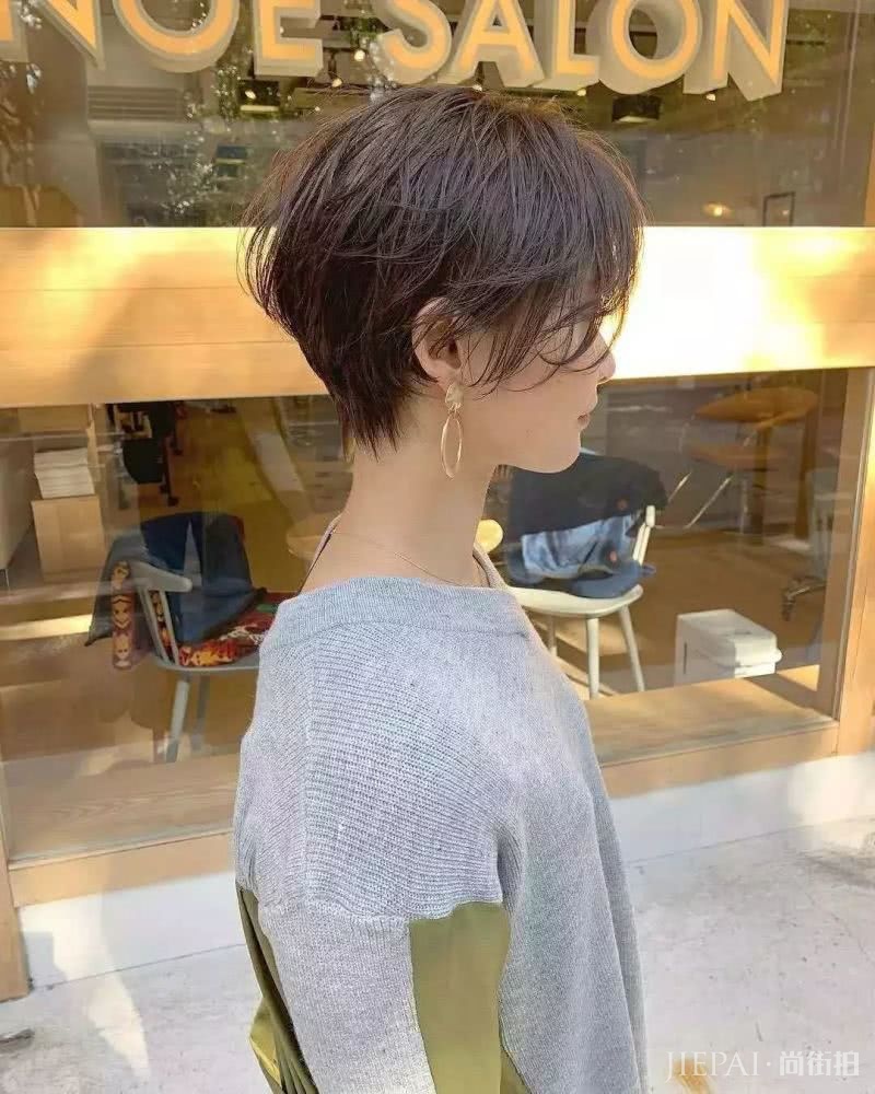 26款短发纹理烫发型图片，准备烫发的女生参考下