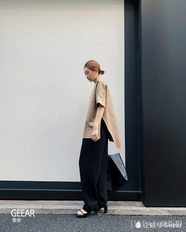 夏天想穿的凉爽又显瘦?和日本博主偷师宽松版型的高级感穿搭