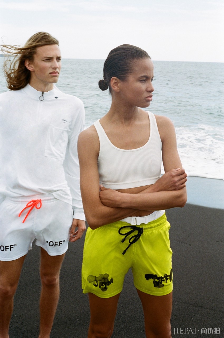 谁说泳装一定要花花绿绿!Off-White x Vilebrequin最新设计堪称用色典范!