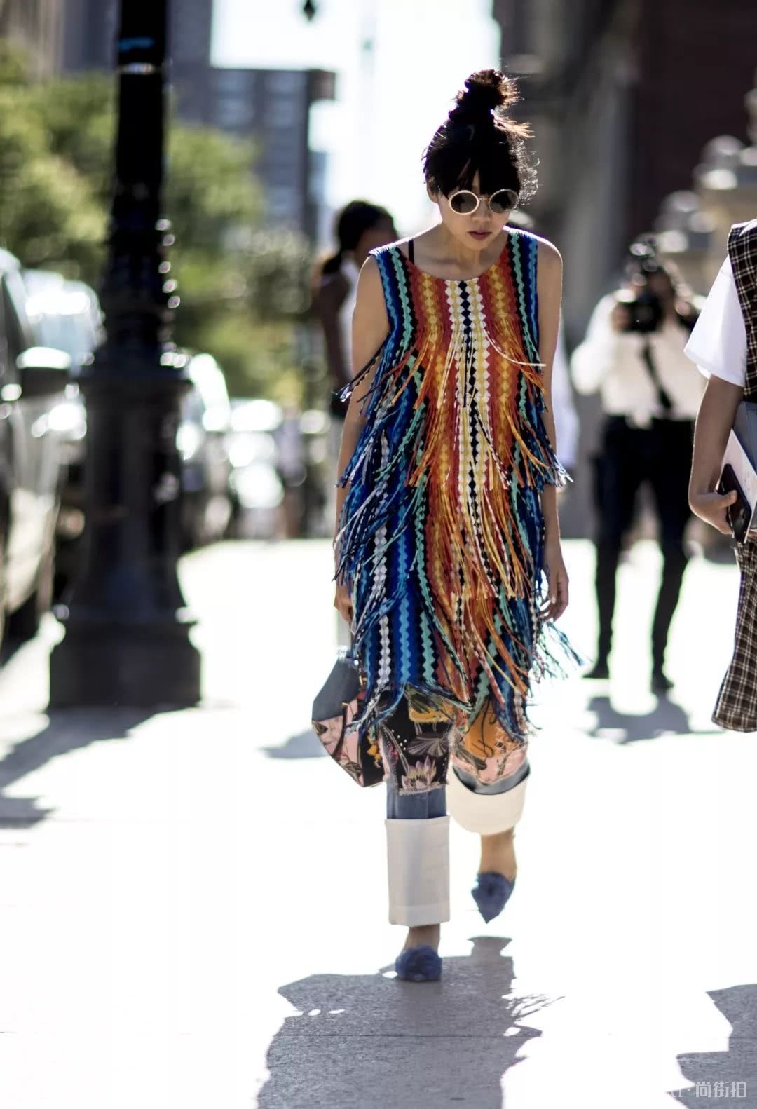 欧美街拍，夏天的各种仙女半裙太好看