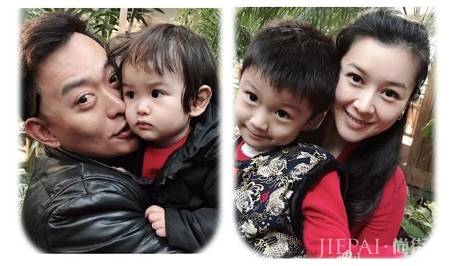 黄海冰晒照为5岁儿子庆生,小女儿罕见出镜,与包贝尔女儿神相似