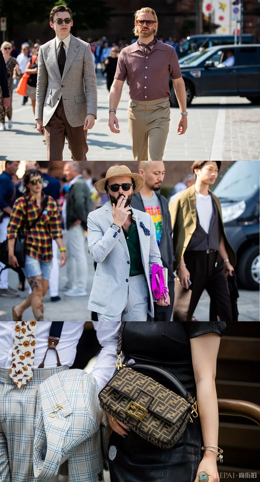 全世界最会穿西装的男人集体出动 街拍的这些时髦大叔们太A了吧