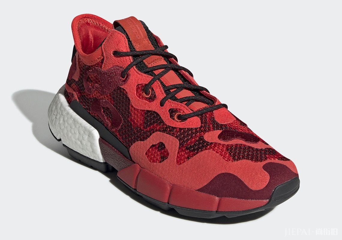 猿人又叒叕和adidas联名了?这双身披迷彩的adidas POD s3.2更胜大鲨鱼一筹!