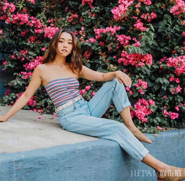 小个子女生种草这8套休闲浪漫穿搭,尽显慵懒度假风