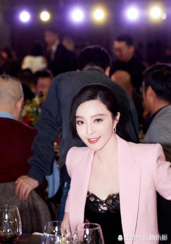范冰冰低调也能slay全场,全黑造型依旧霸气