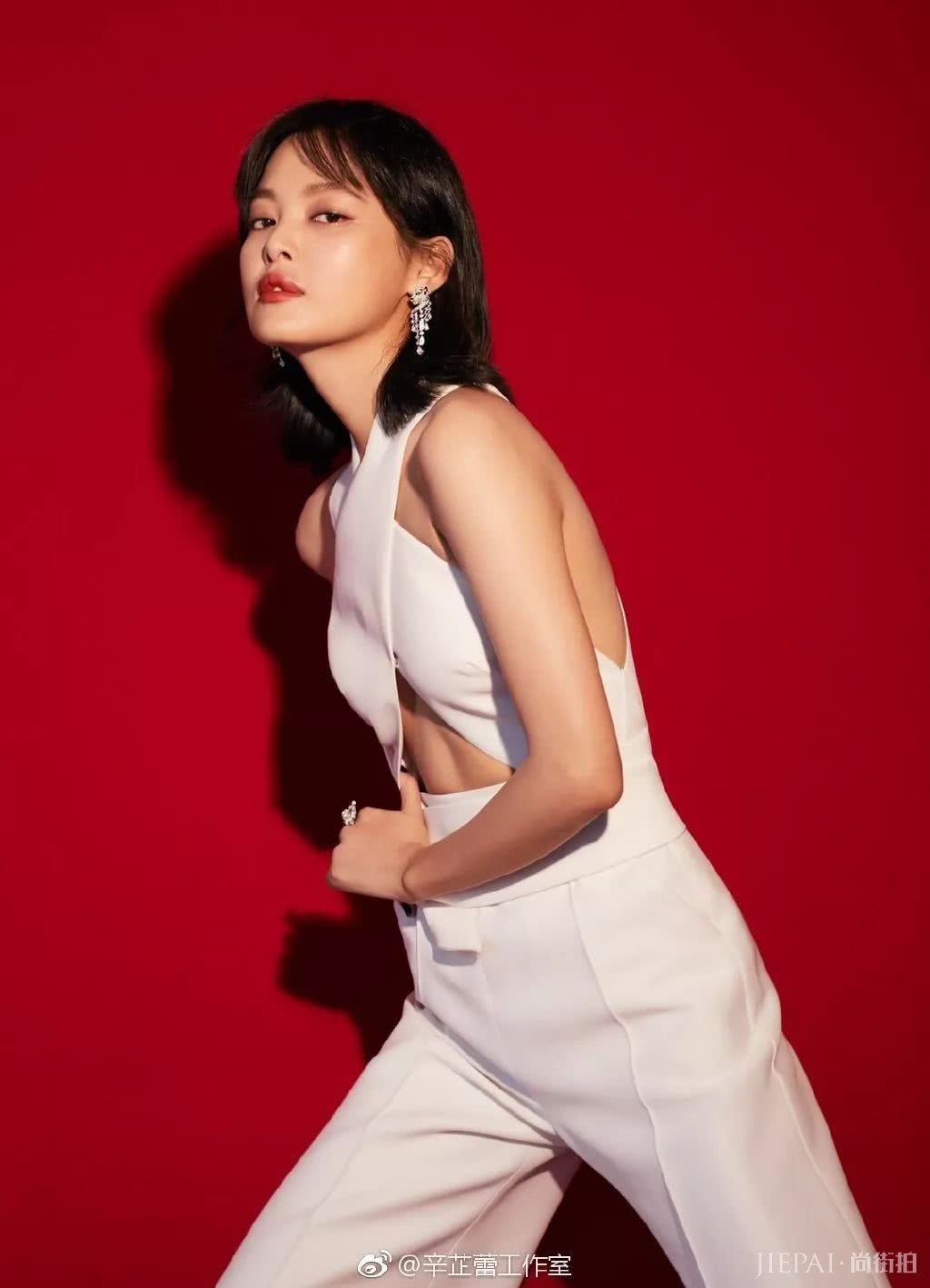 辛芷蕾上海电影节新造型slay全场,这么美,上热搜没得说